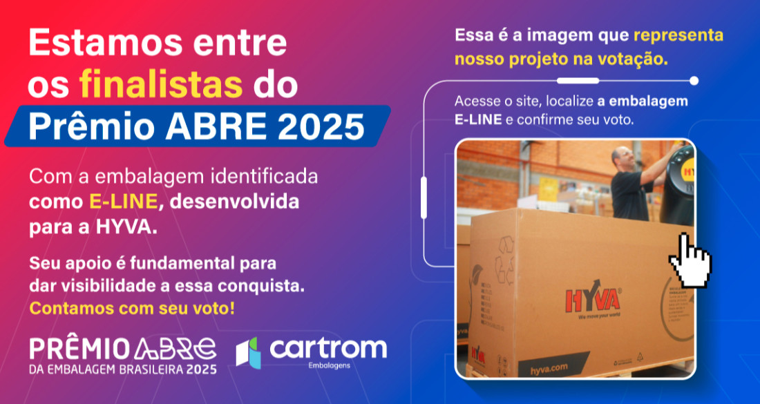 Cartrom disputa o Prêmio ABRE 2025 e conta com o seu voto