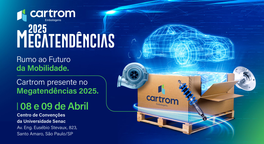 Cartrom marca sua presença no Seminário Megatendências AutoData 2025.